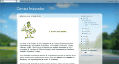 Desktop Screenshot of camaraintegrados.org