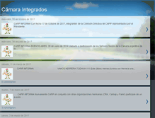 Tablet Screenshot of camaraintegrados.org